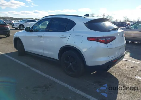 2018 Alfa Romeo Stelvio Ti Sport Awd из США, поврежденный, VIN ZASFAKNN7J7B70590